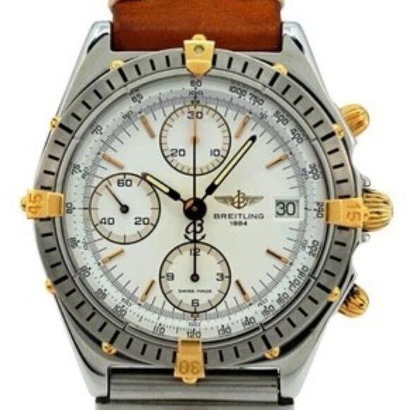 Breitling 40mm Men\'s Chronomat Two Tone Automatic Watch w/ B+P! B13048/ B61072! main image 12